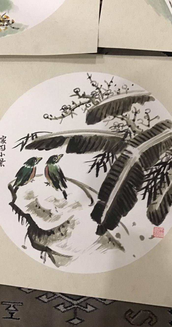 浙江老画家周宇华作品5件图9