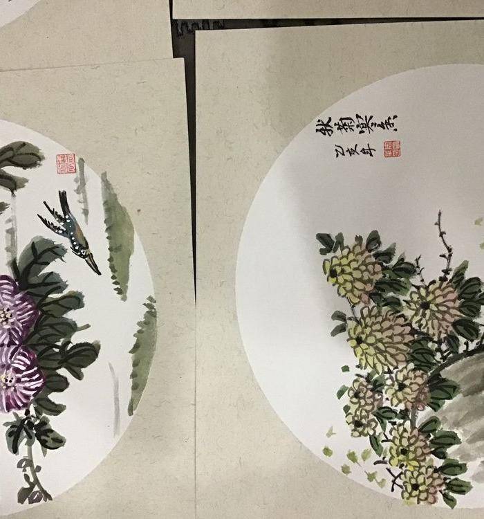 浙江老画家周志华作品5件图6