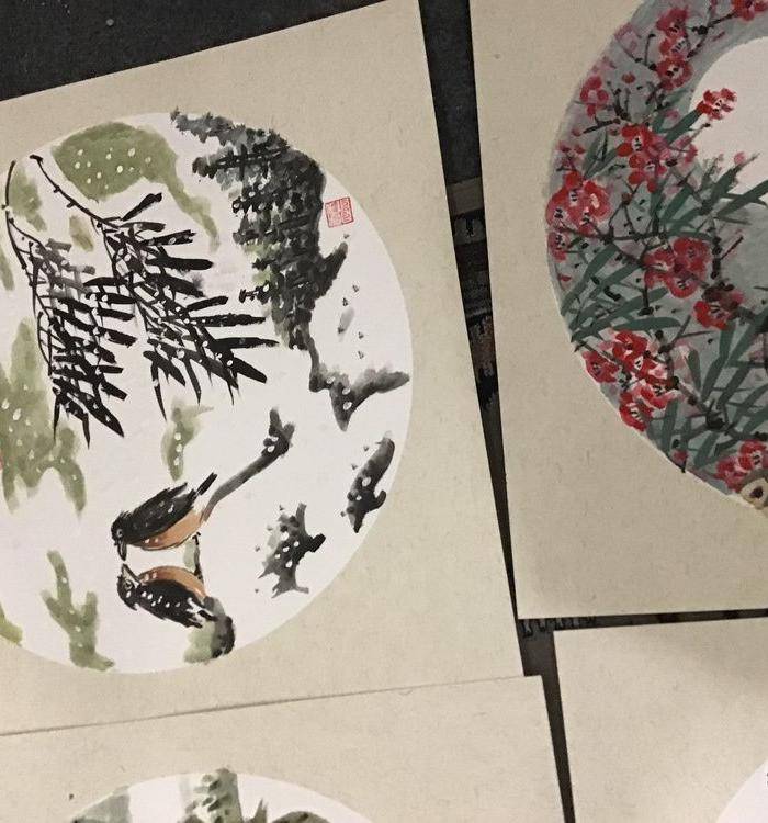 浙江老画家周志华作品5件图9
