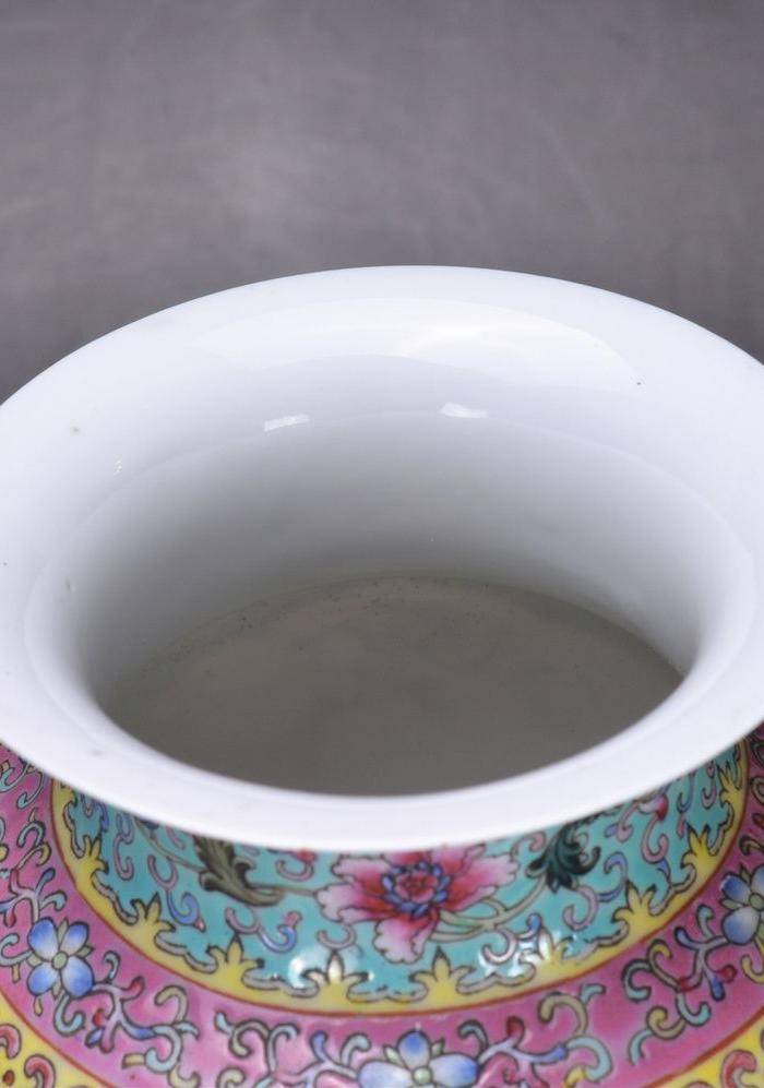 五六七精品 粉彩人物故事灯笼瓶图5