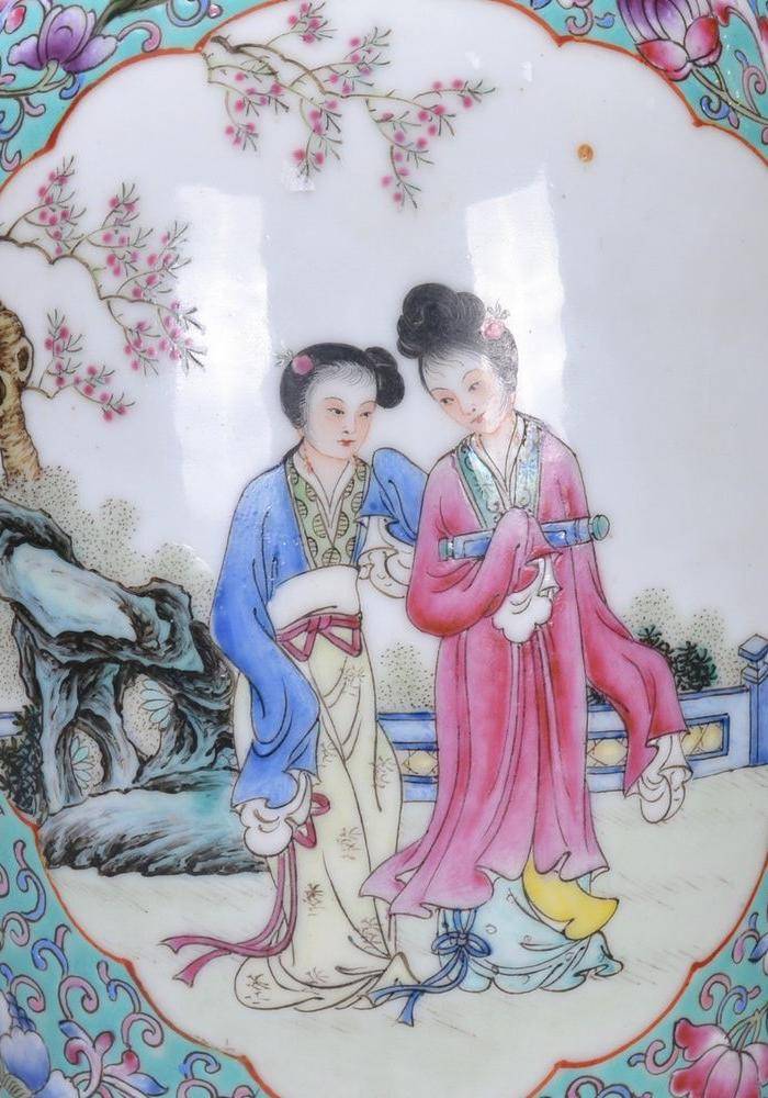 五六七精品 粉彩人物故事灯笼瓶图7