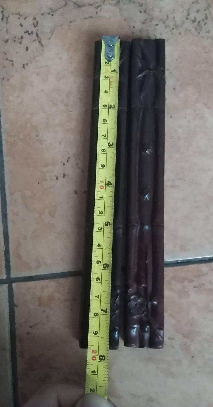 一对小叶紫檀镇纸图5