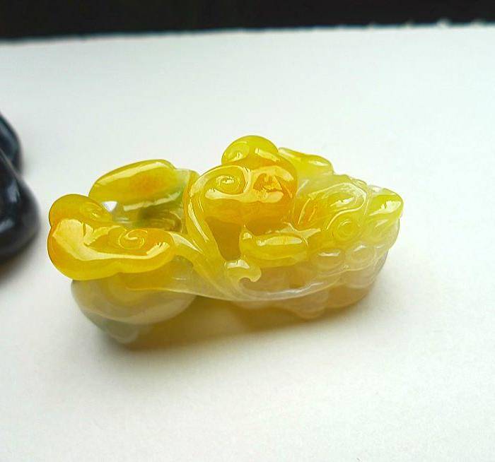 自然光实拍!天然A货好种招财貔貅图8