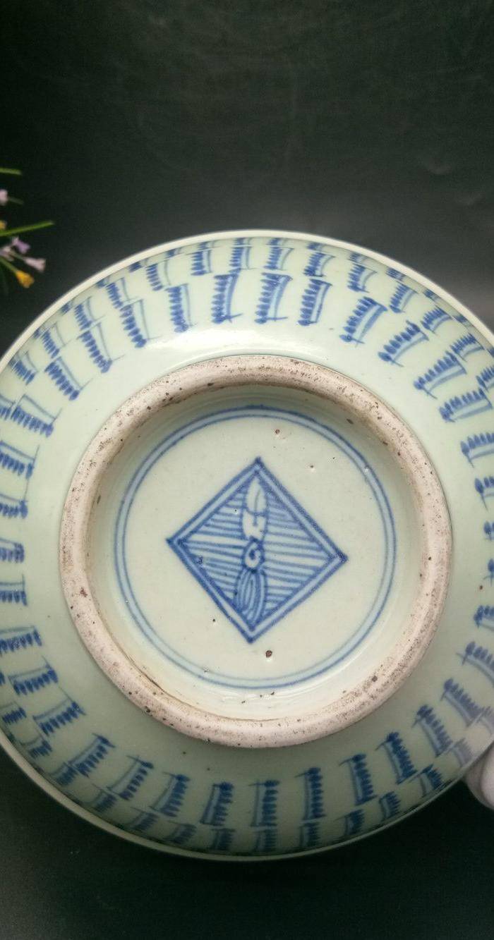 联盟 清青花碗图4