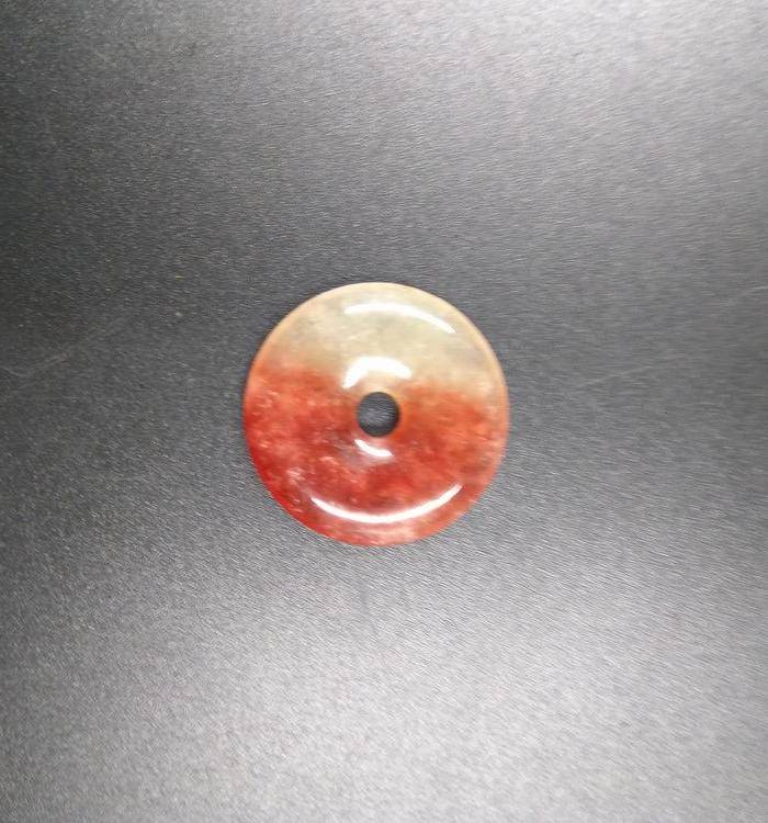 老红翡平安扣 保真图4