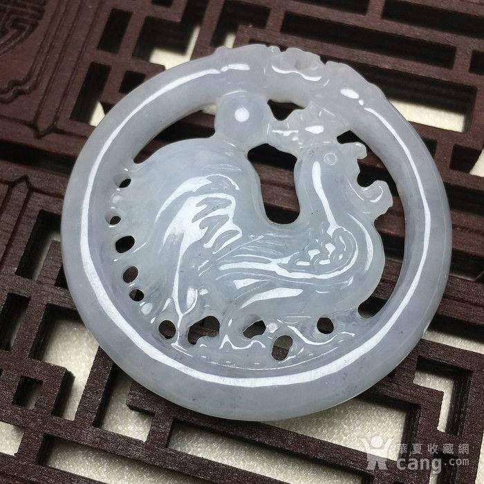 冰种翡翠A货大公鸡牌子