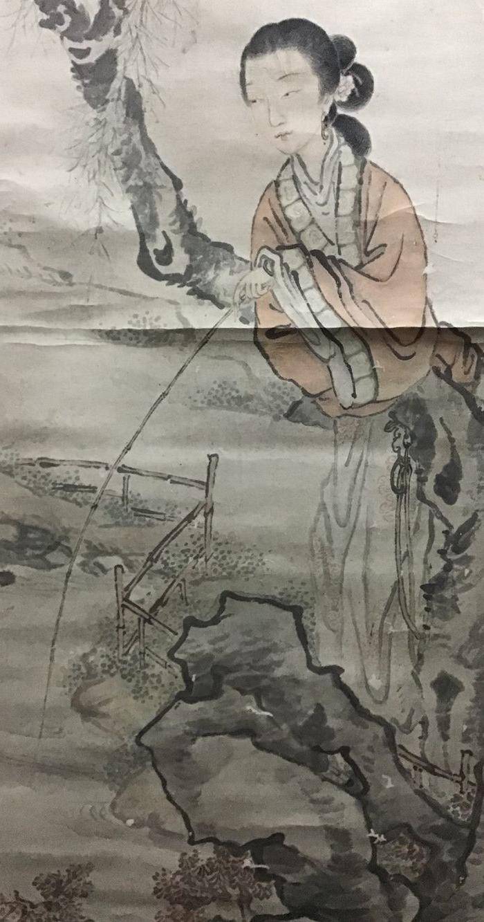 清代费丹旭仕女图图4