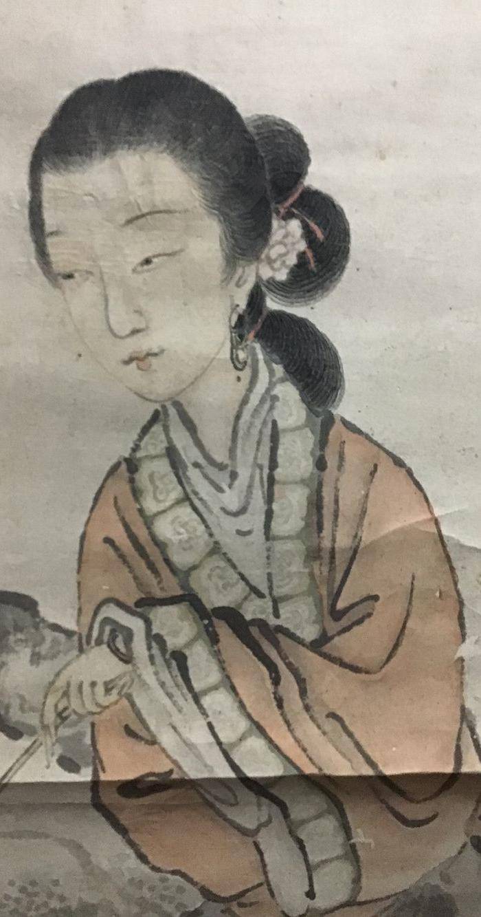 清代费丹旭仕女图图2