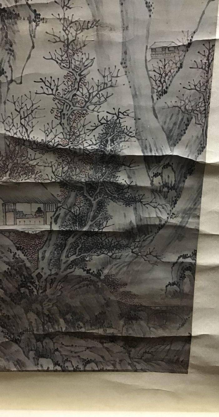 回流蓝瑛山水图2