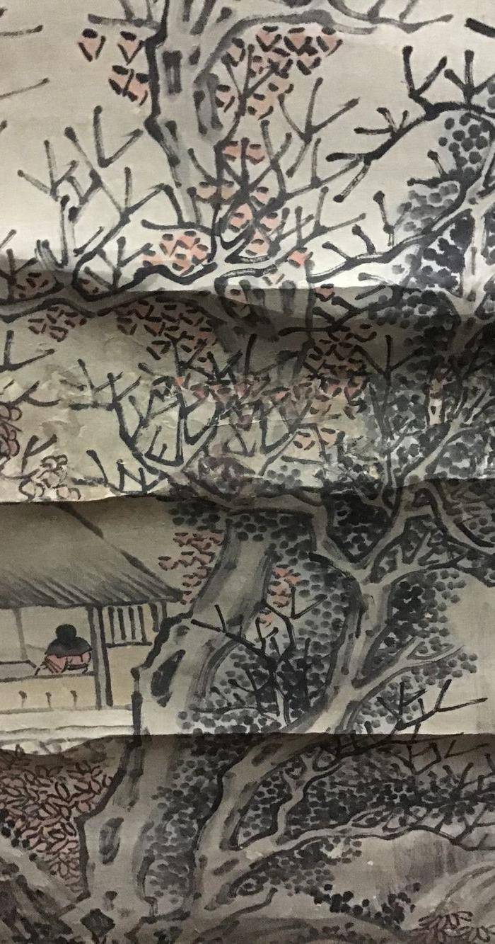 回流蓝瑛山水图4