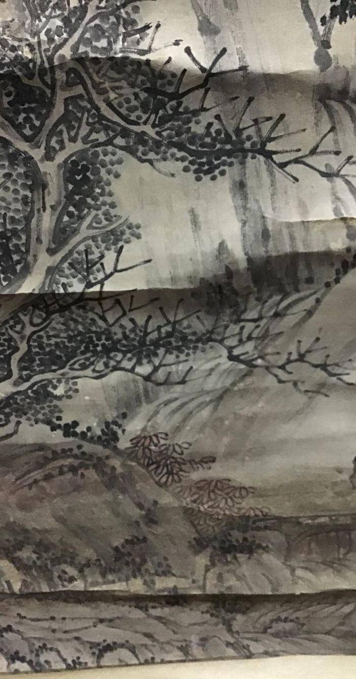 回流蓝瑛山水图9