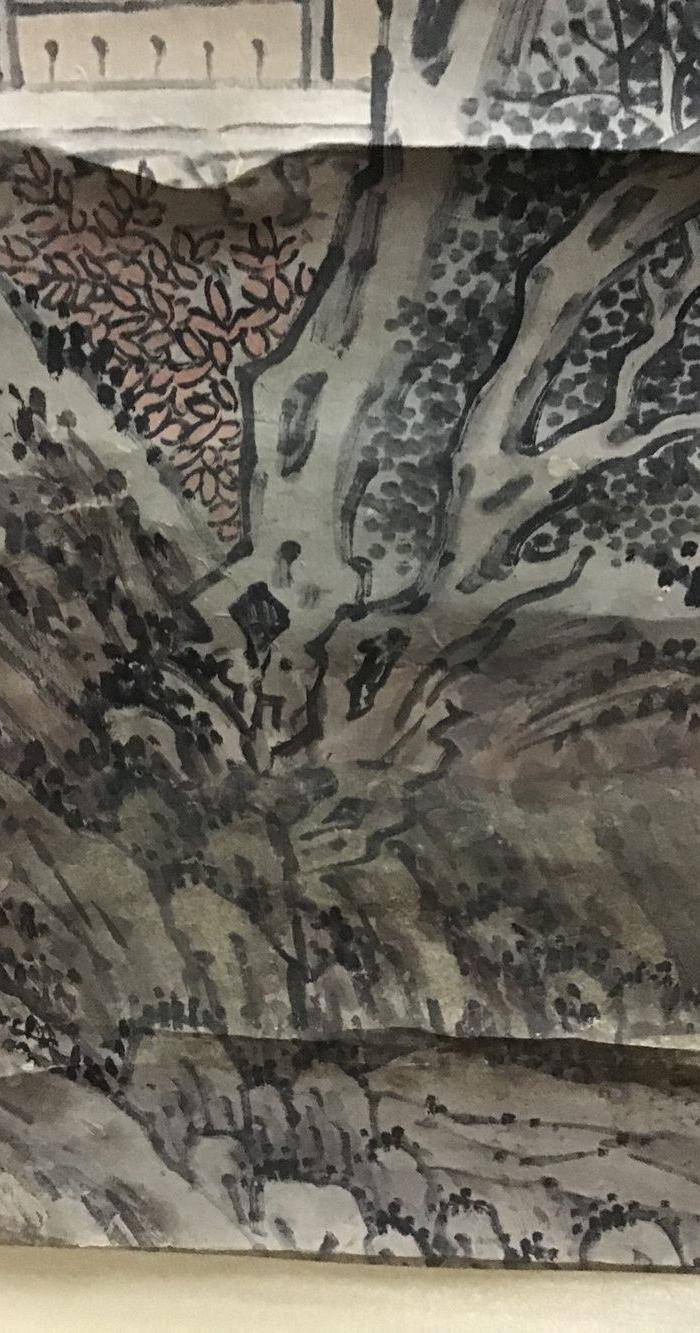 回流蓝瑛山水图10