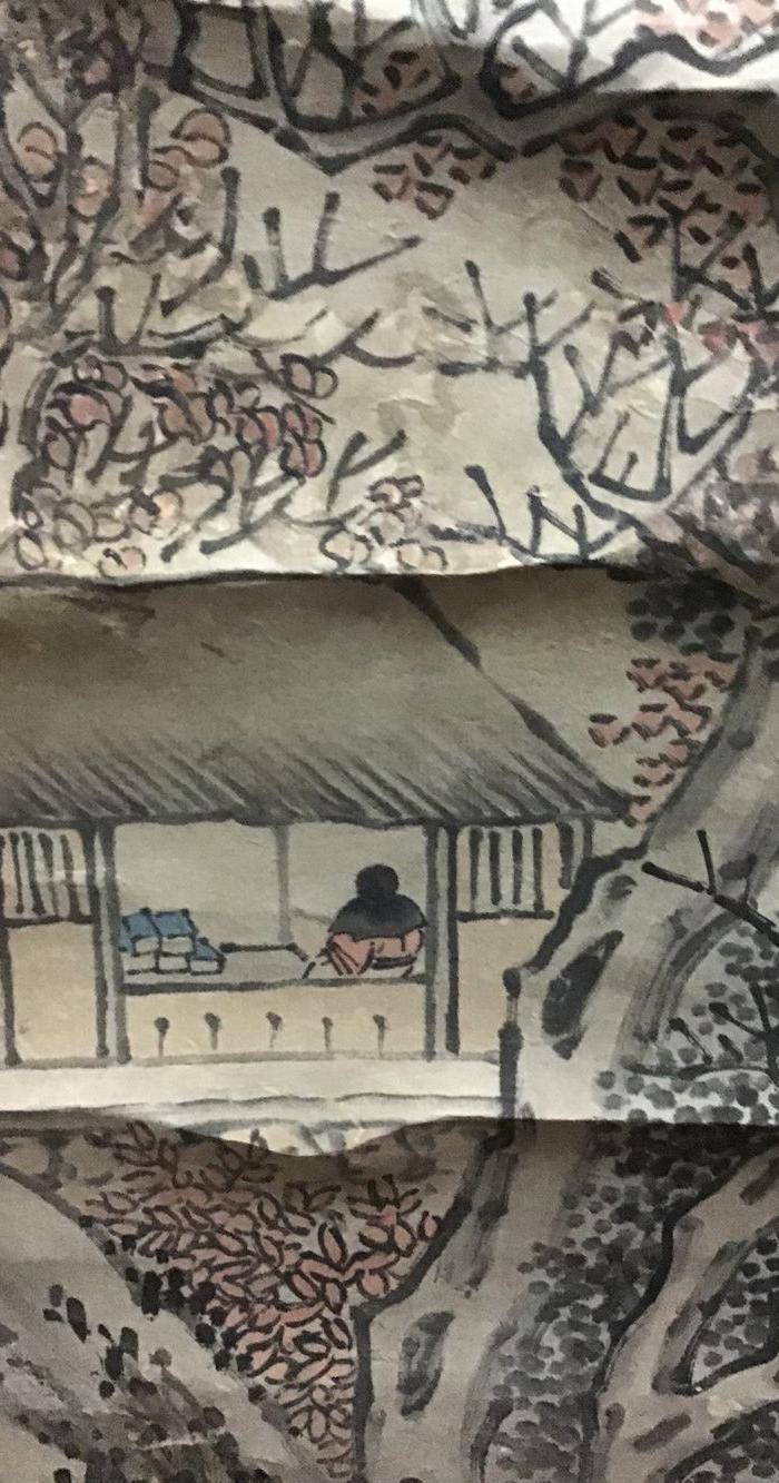 回流蓝瑛山水图11