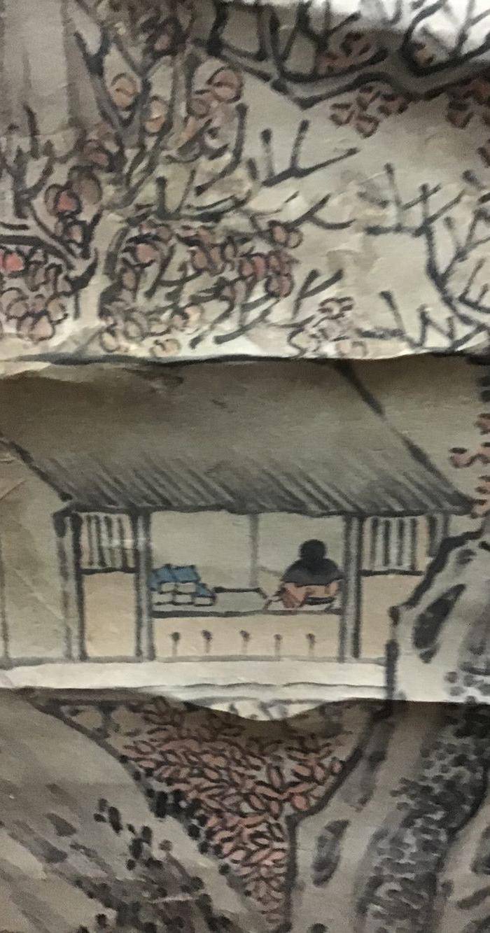 回流蓝瑛山水图12