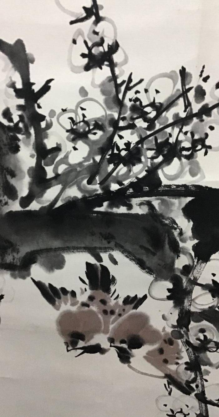 江南鸡毛施祖铨的梅花小鸟图5