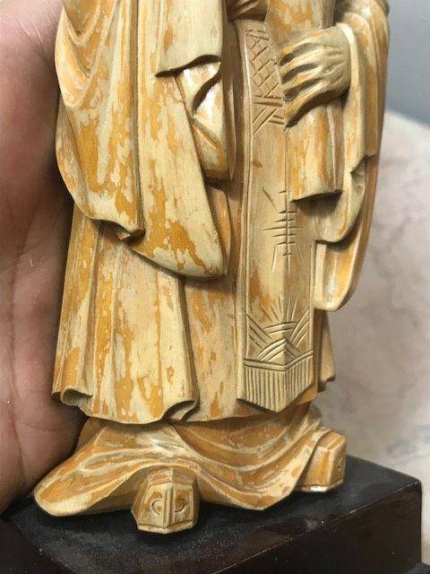 9005 黄杨木雕老子像图4