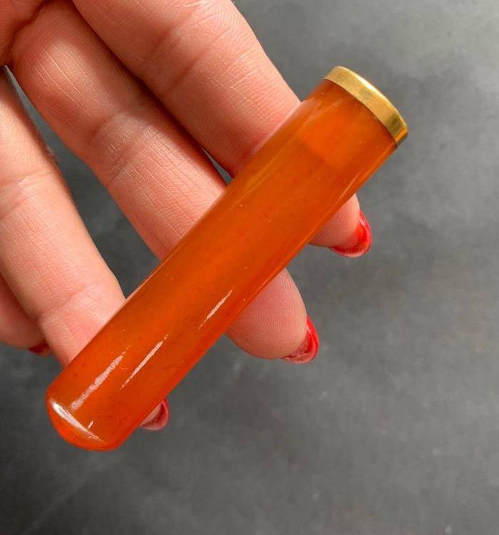 8001欧洲回来俄罗斯金工蜜蜡烟嘴图7