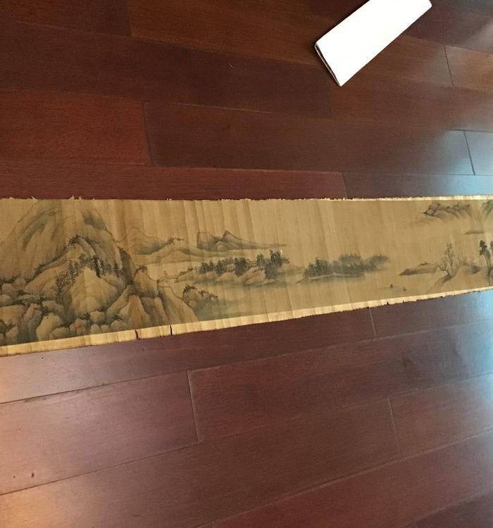 回流明代绢本长卷图8