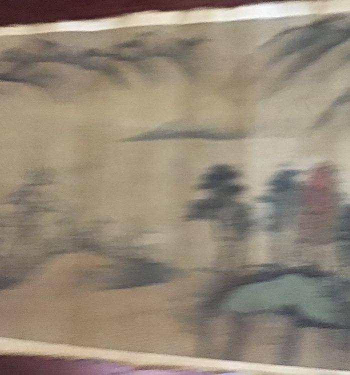 回流明代绢本长卷图9