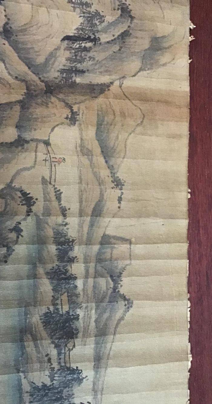 回流明代绢本长卷图7