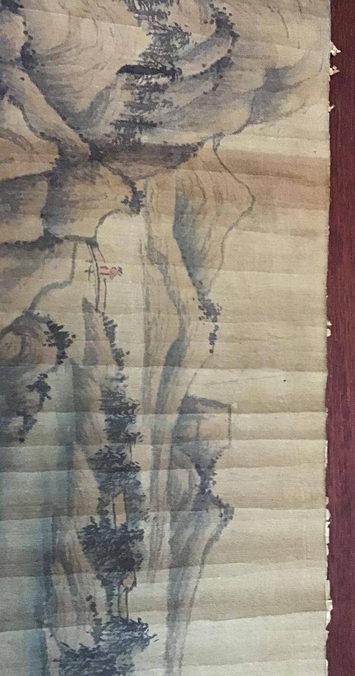 回流明代绢本长卷图11