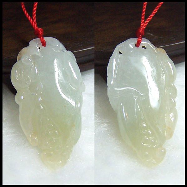 晶晶饰品★0拍:冰糯细种飘翡·大丰收·玉米翡翠挂件