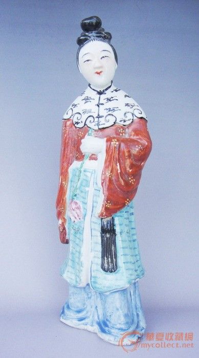 05民国 超大何仙姑瓷人摆件拍卖_竞价_价格_交易_陶瓷拍卖_华夏收藏网