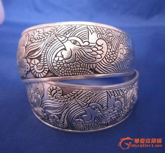 纹银手镯 起拍价: 65 元 大话收藏河南|南阳