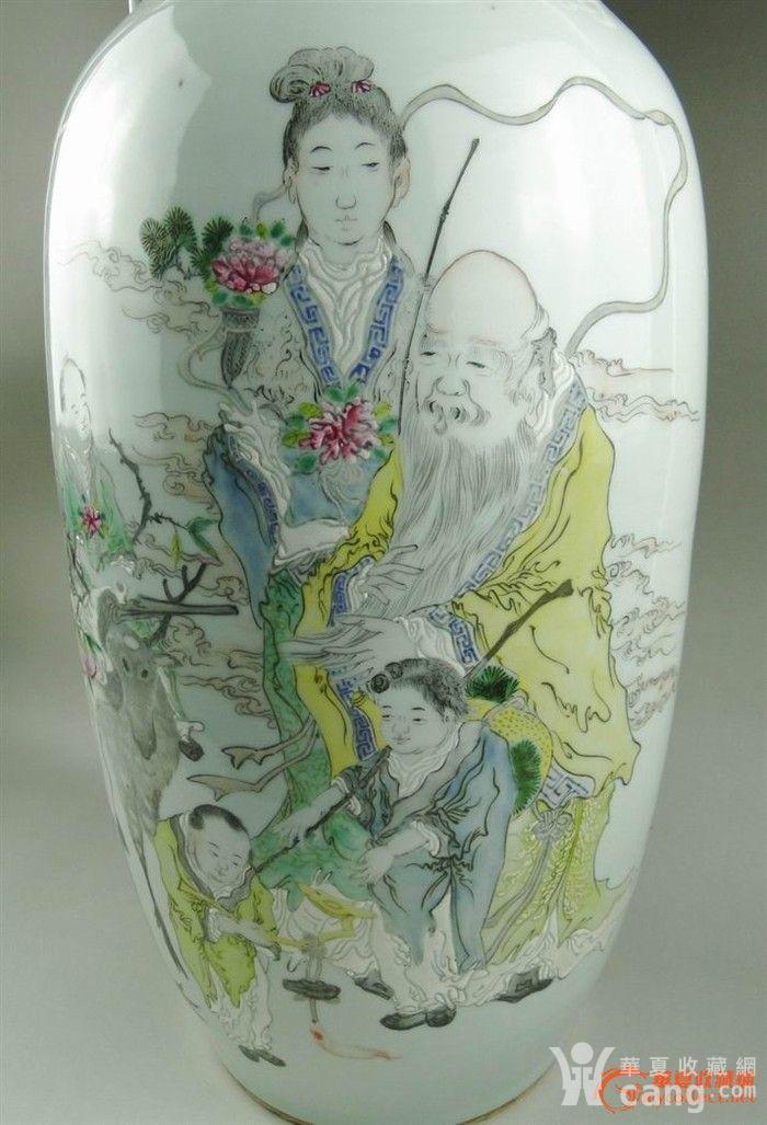 压轴精品---晚清大名家(马庆云)人物大瓶
