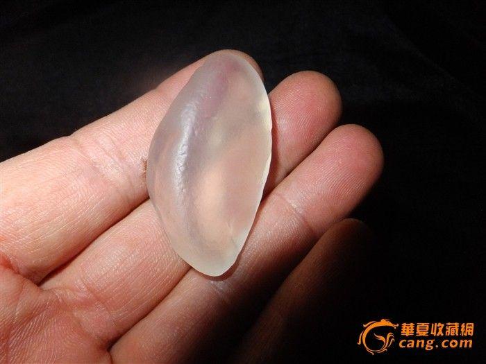 【精品】新疆克拉玛依戈壁金丝玉【白宝石光】原石_在线拍卖_在线拍卖