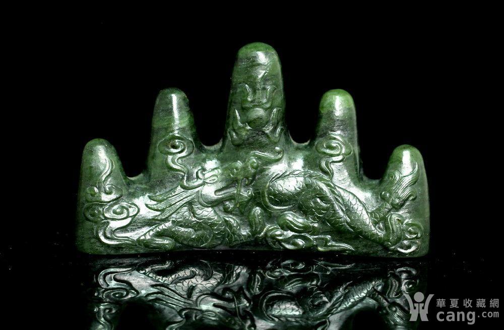 60乾隆款碧玉文房四宝组合一套 - 翡翠 - 玉器 - 华夏收藏网