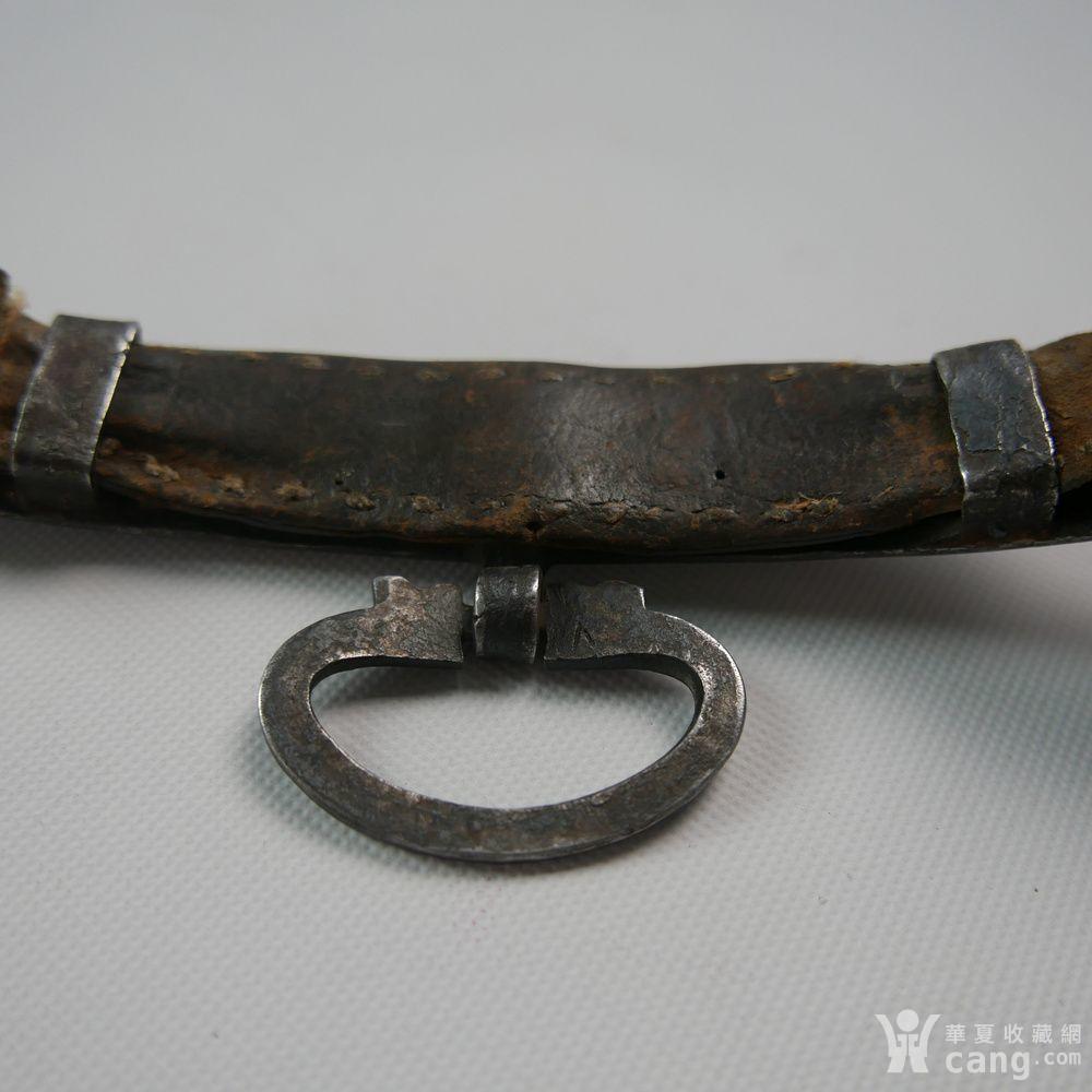 辽金时期 铁嵌银 祥云纹腰带