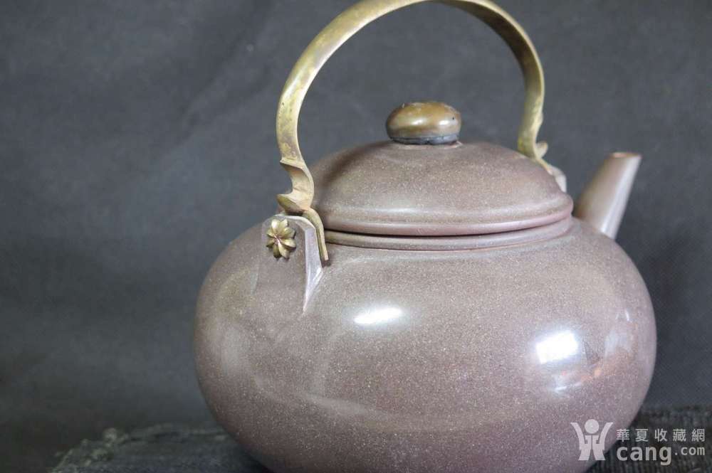 精品---清代贡局抛光紫砂大壶