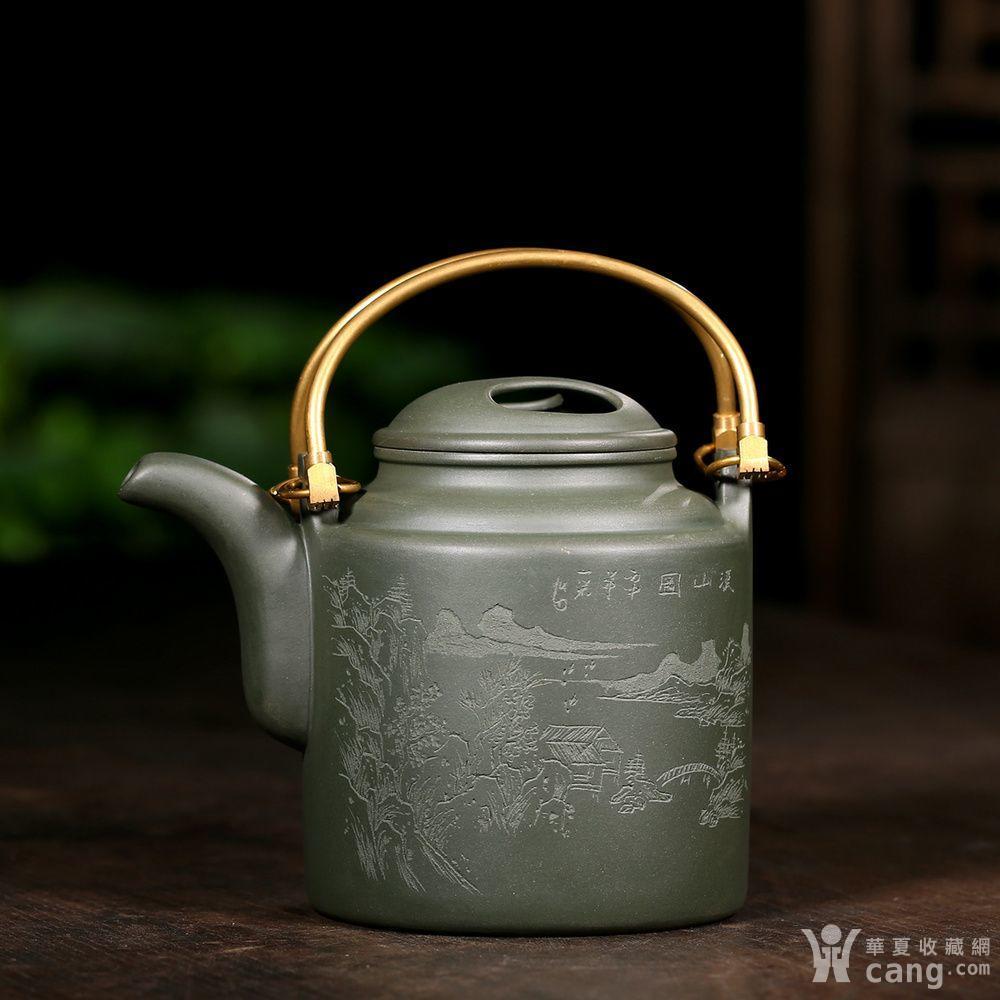 国家级工艺美术师王小平提梁壶作品 - 紫砂壶 - 杂项 - 华夏收藏网