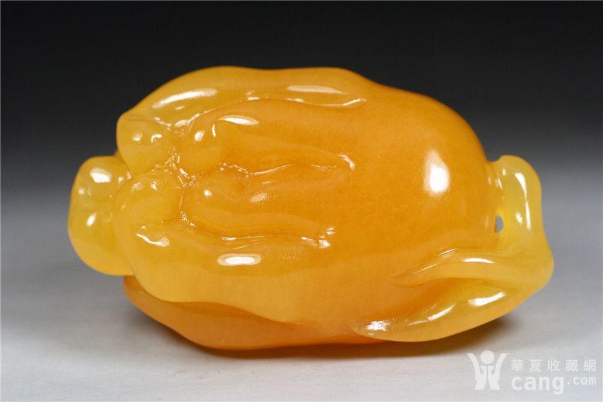 【雅玩】顶级金田黄手件《佛手》 黄金黄