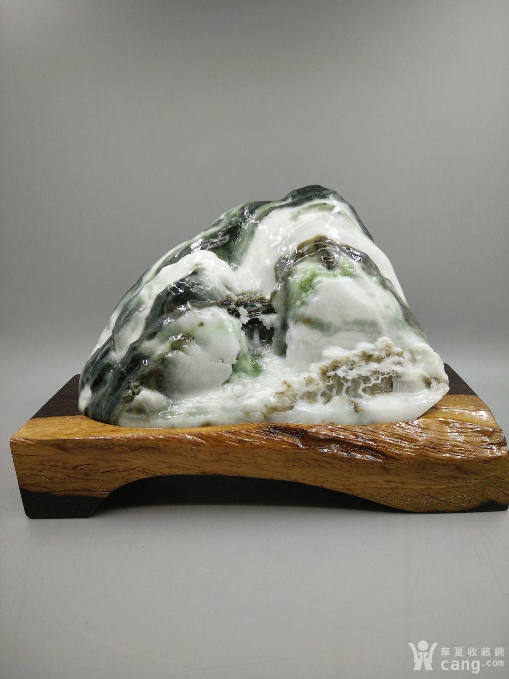 【金牌】玉雕大师韩朝兴精品佳作 独山玉意境山水摆件