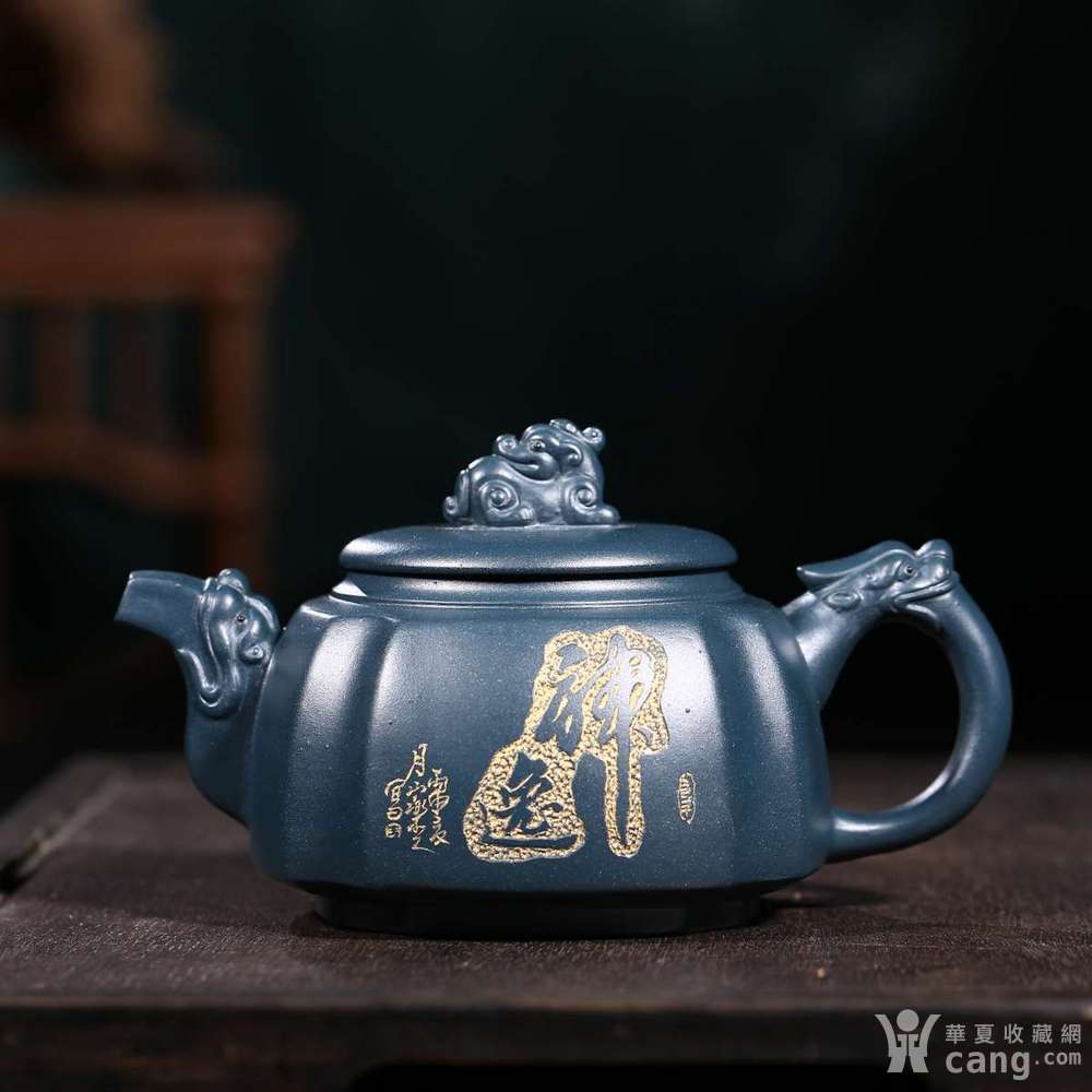 研究员级高级工艺美术师吴亚平神逸壶套装作品 - 紫砂壶 - 杂项