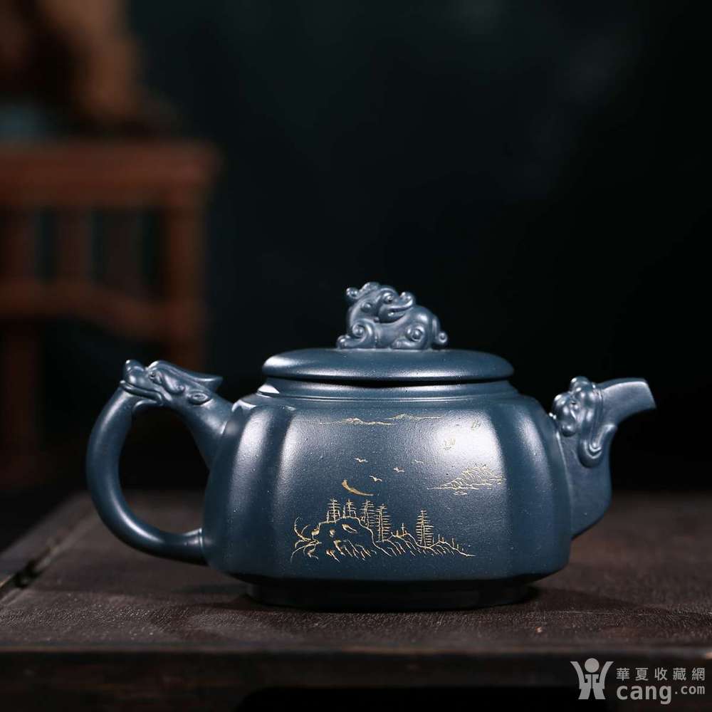 研究员级高级工艺美术师吴亚平神逸壶套装作品 - 紫砂壶 - 杂项