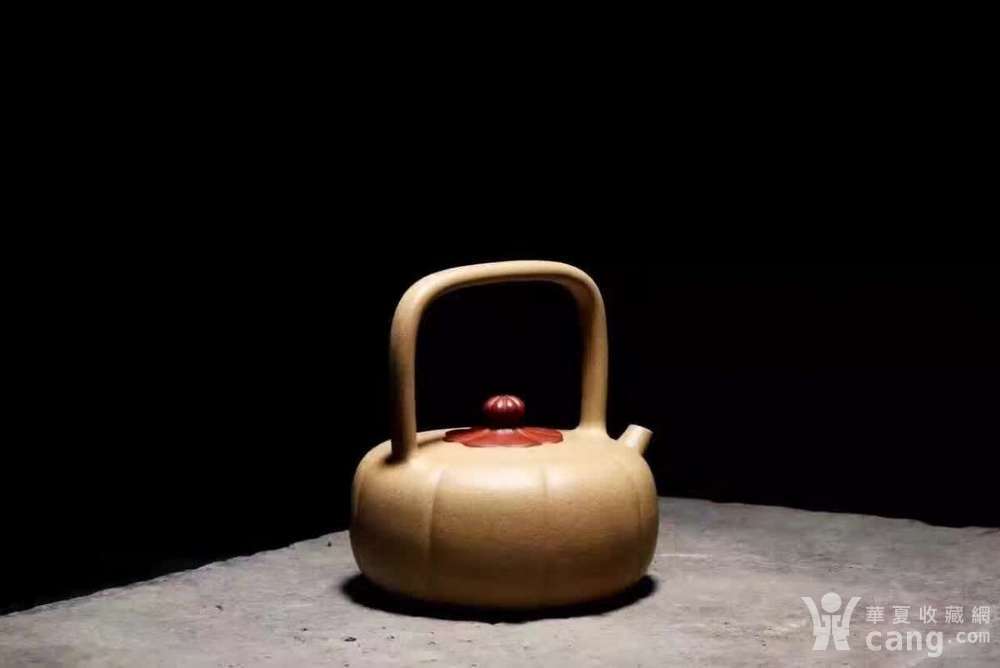 国家级高级工艺美术师范卫强南瓜提梁作品 - 紫砂壶 - 杂项 - 华夏