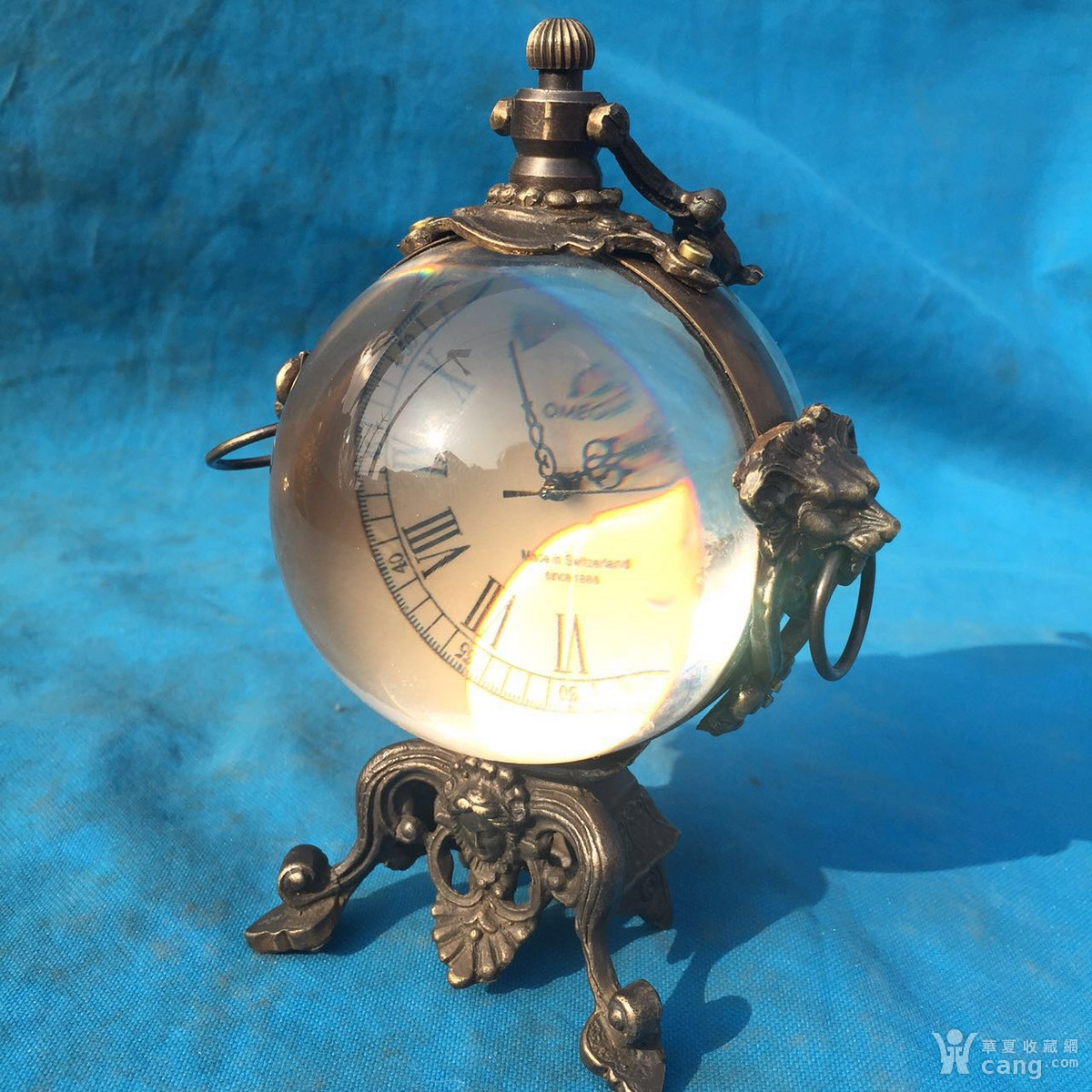 欧米茄表水晶球表