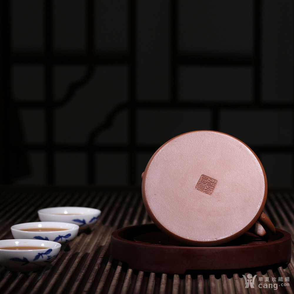 【品名】牛盖石瓢 【容量】300cc 【泥料】原矿降坡泥 【作者】杨兆芳