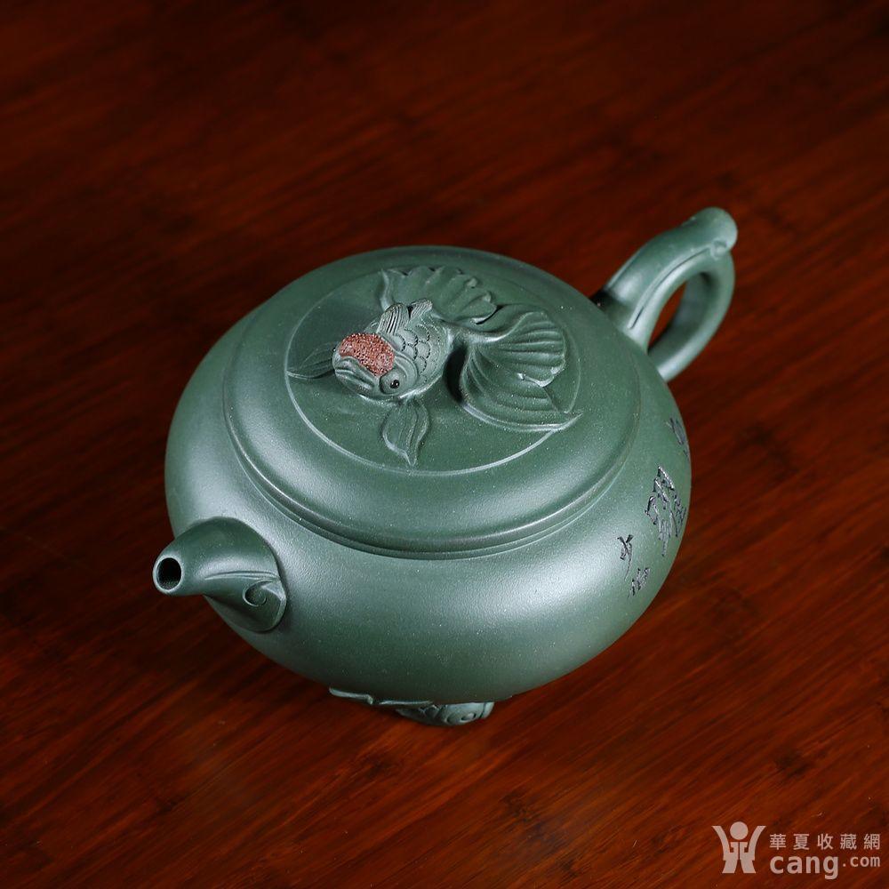 高永伟 原矿民国绿泥 金玉满堂 - 紫砂壶 - 杂项 - 华夏收藏网