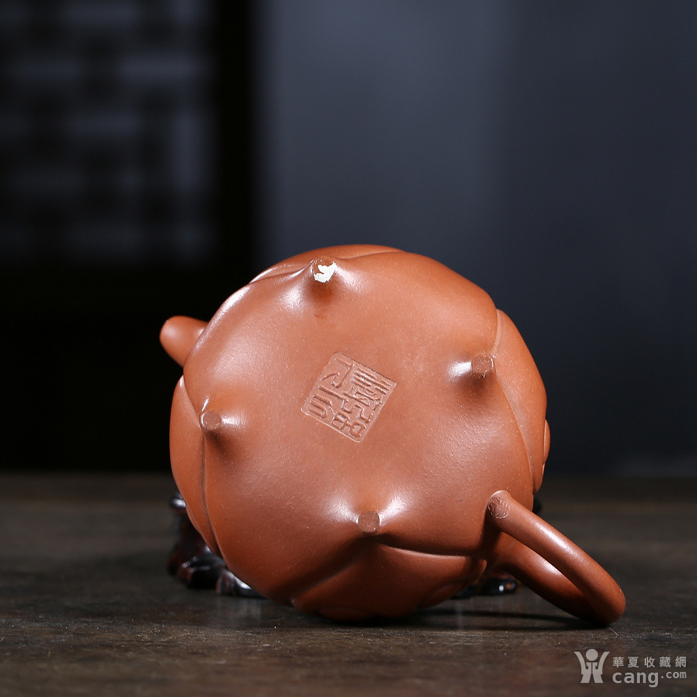 强济人 原矿紫泥 如意壶