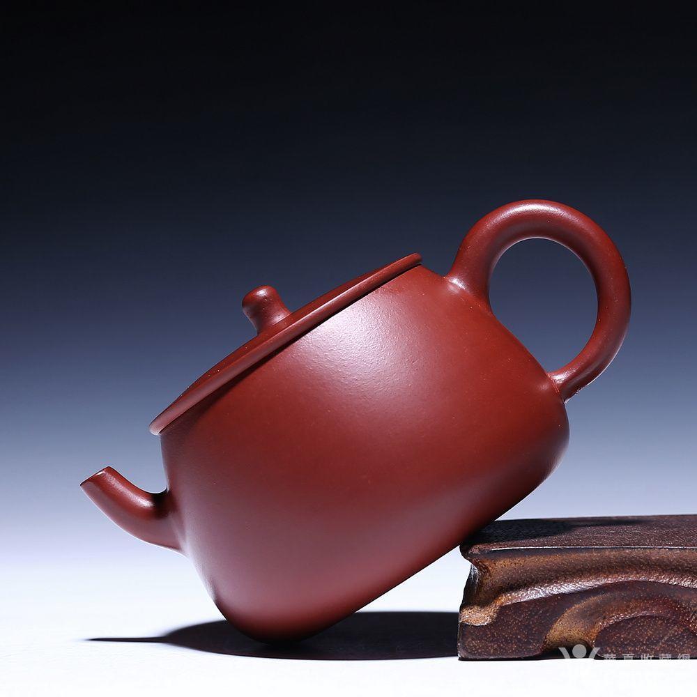 蒋建军 原矿朱泥大红袍 大号含香壶