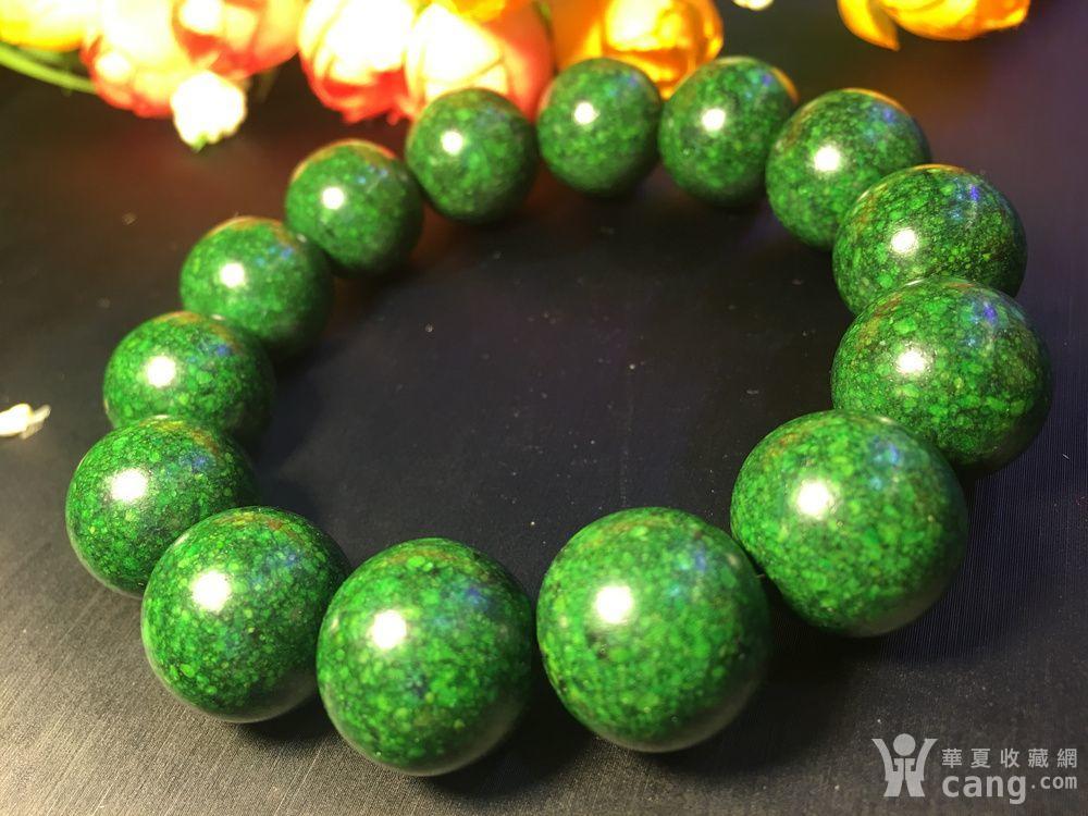 15mm清代老虬角手串