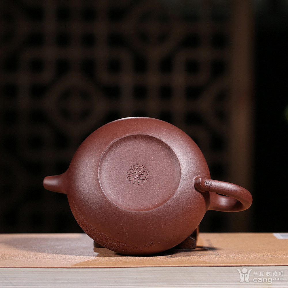 郭建国 原矿紫泥 刻字仿古壶 - 紫砂壶 - 杂项 - 华夏收藏网