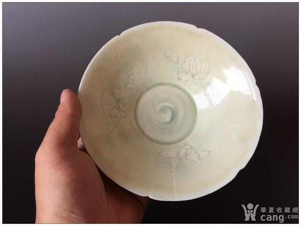 【宋瓷雅珍】北宋 青白釉刻花斗笠碗