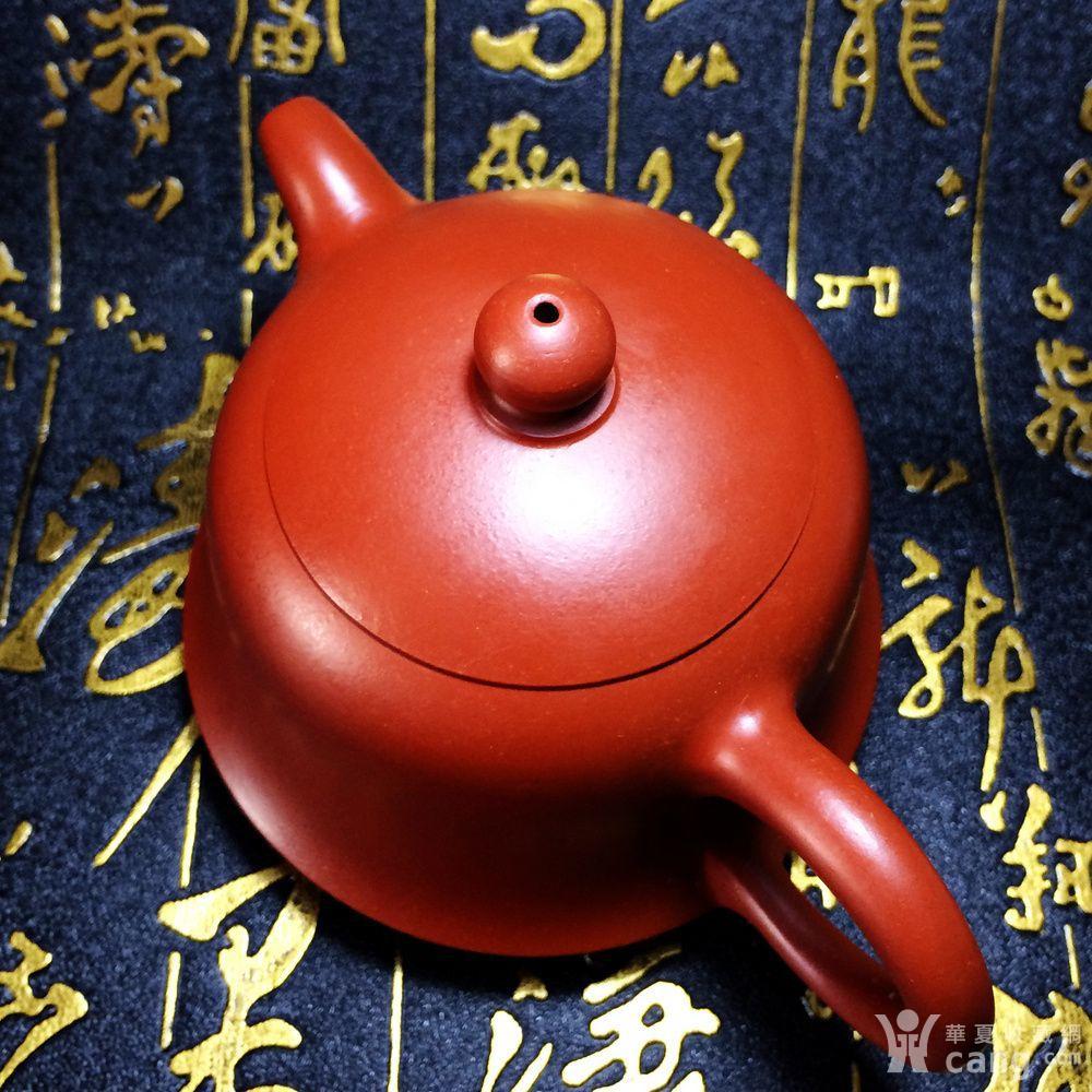 美品大红袍名家紫砂壶!国家级工艺美术师卢伟萍全手工作品金钟壶