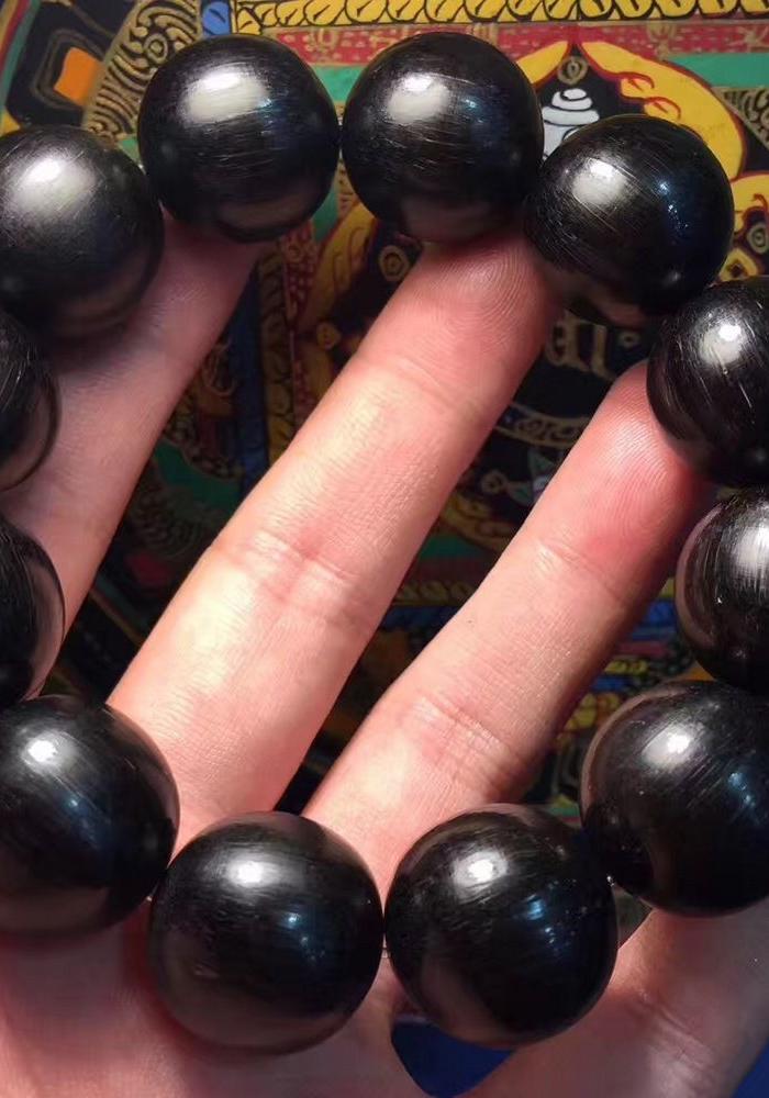 联盟 稀有回流黑金手串