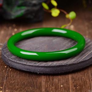 流拍俄罗斯碧玉圆条手镯起拍价￥992流拍舒俱来手镯内径58mm起拍价